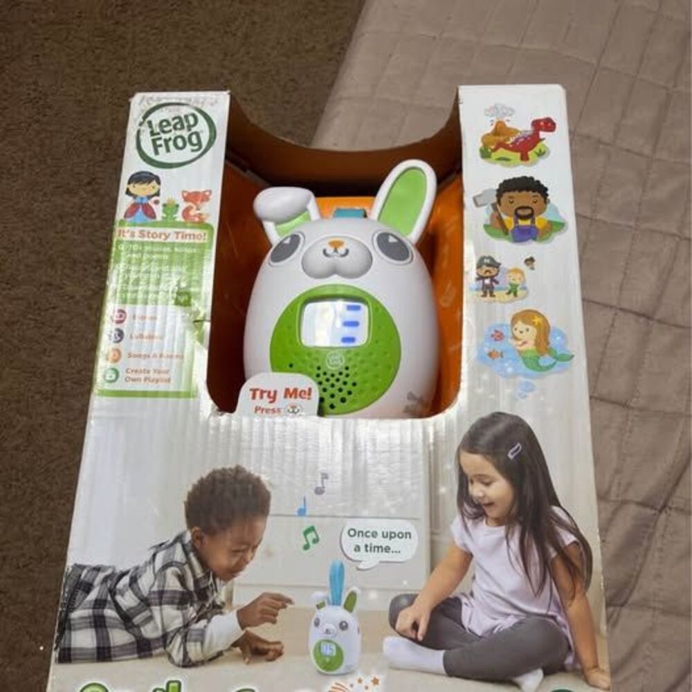 LeapFrog On-the-Go Story Pal Bunny  Rare/new in box Kidscore Learning